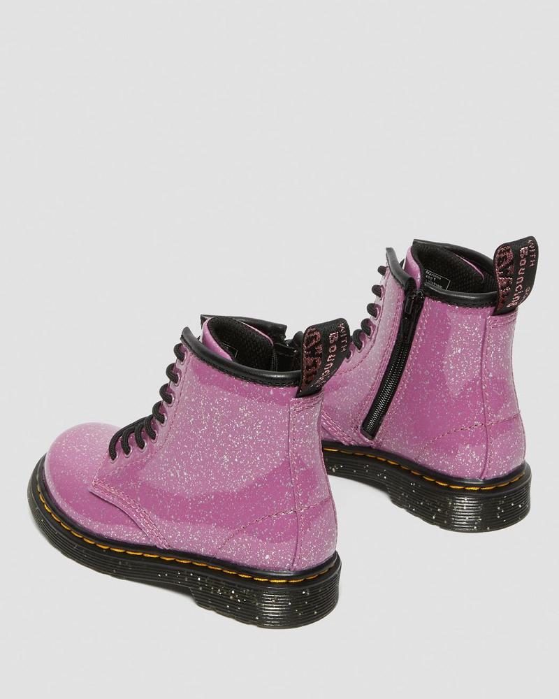 Dr Martens Toddler 1460 Glitter Veterlaarzen Kinderen Roze | NL 131SGL